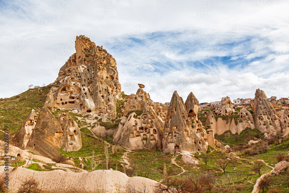 Natural stone fortress in Uchisar