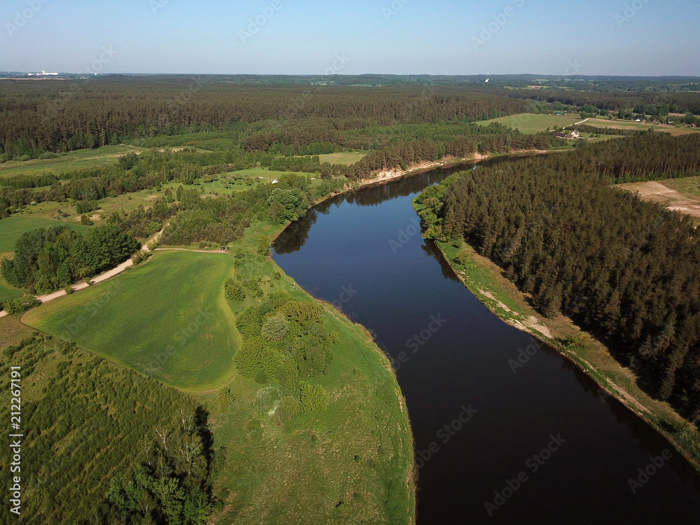 Fototapeta premium River in nature