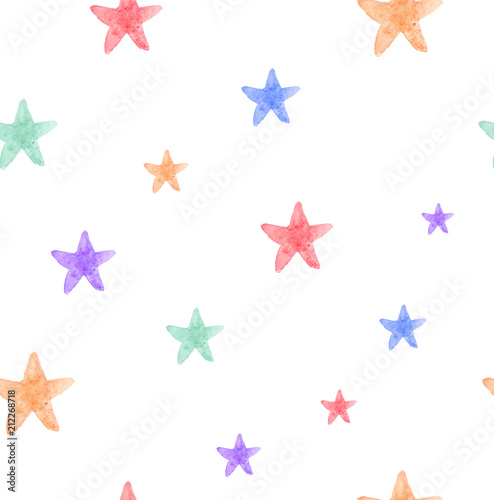 Star seamless pattern.
