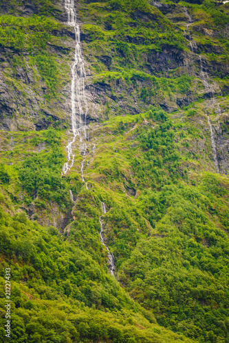 Waterfalls innorwegian mountains