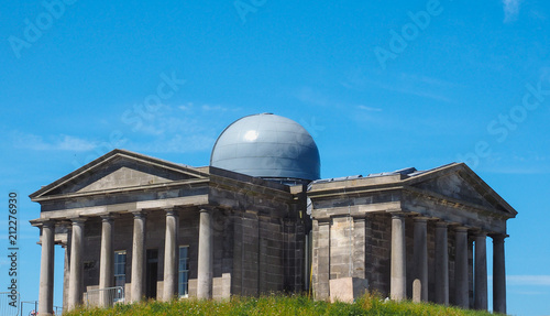 City Observatory on Calton Hill in Edinburgh photo