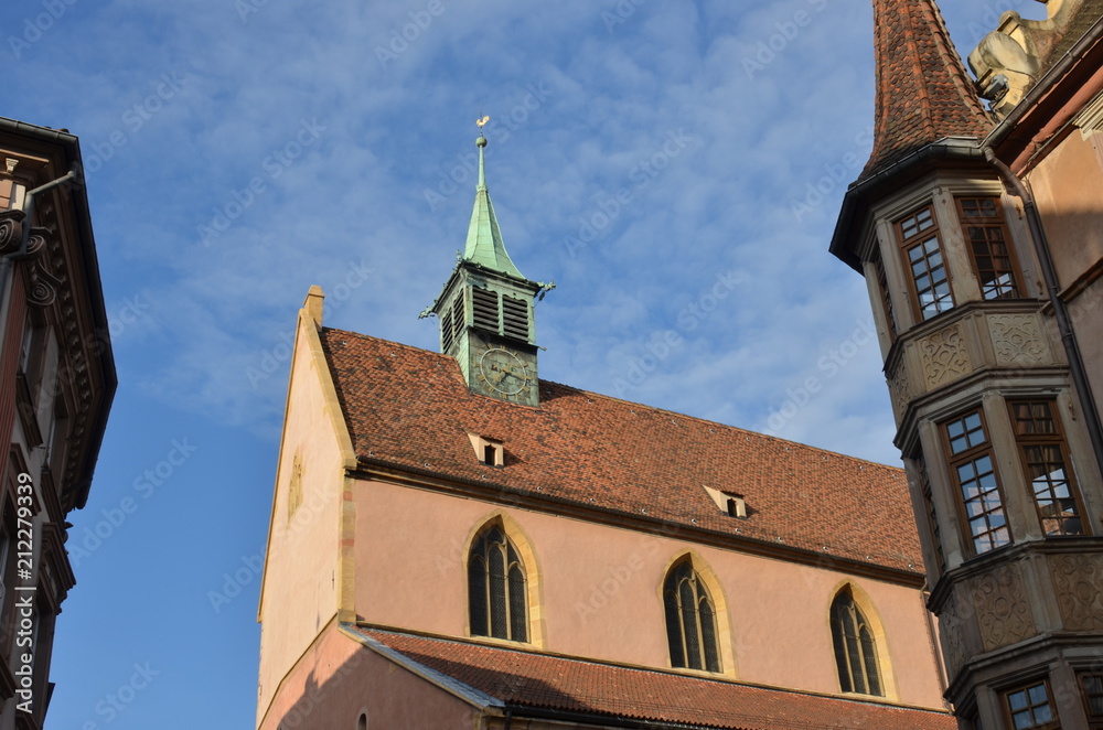 Fototapeta premium église Saint-Matthieu, Colmar, Alsace, France