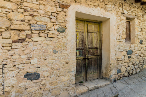 Fototapeta Naklejka Na Ścianę i Meble -  A typical view in the traditional village Omodos in Cyprus