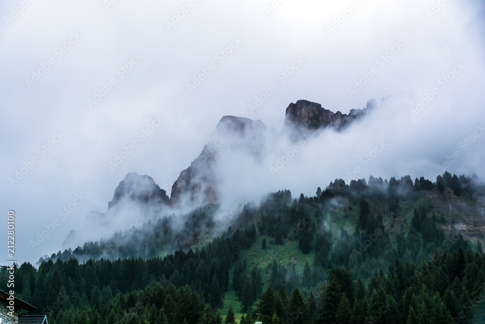 Berg Nebel