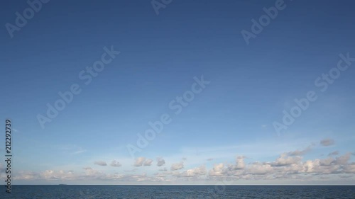 beautiful tropical sea and sky from tilt shift lens, high definition, Full HD, 1920x1080