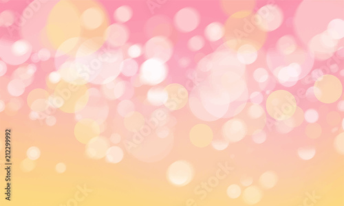 Abstract bokeh blurred lights wallpaper