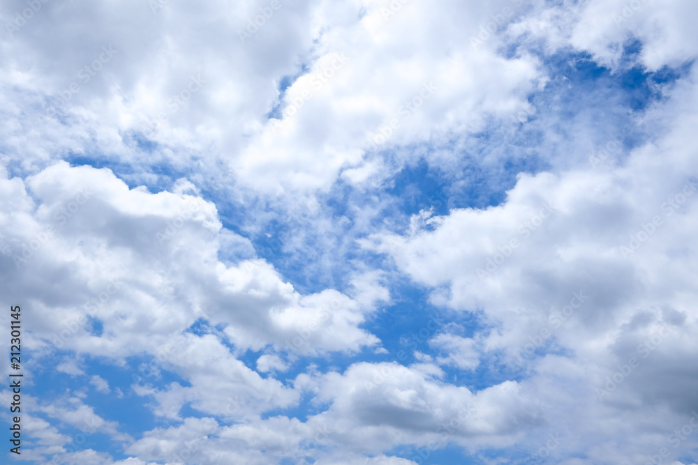 White cloud in deep blue sky, in a sunny day. White cloud in deep blue sky, in a sunny day.
