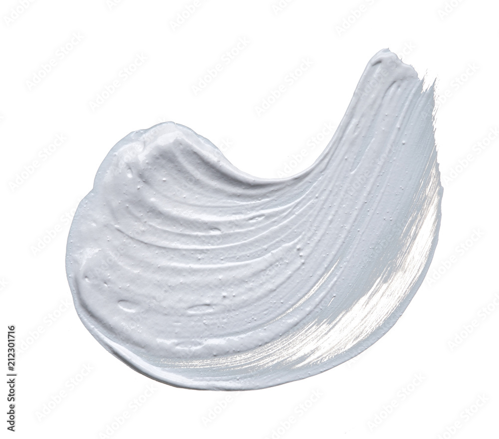 White creamy acrylic paint texture White creamy acrylic paint texture