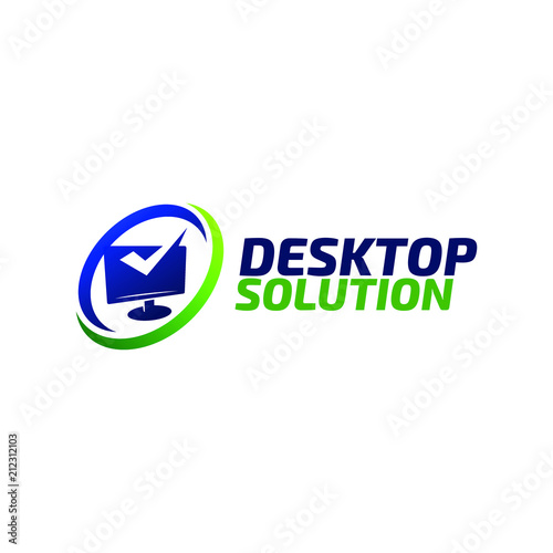 Desktop Solution Logo (ID: 212312103)