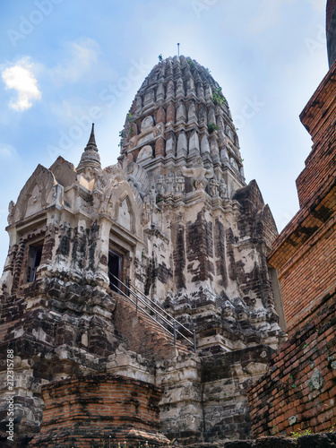 Wat Ratcha Burana Temple in historic site of