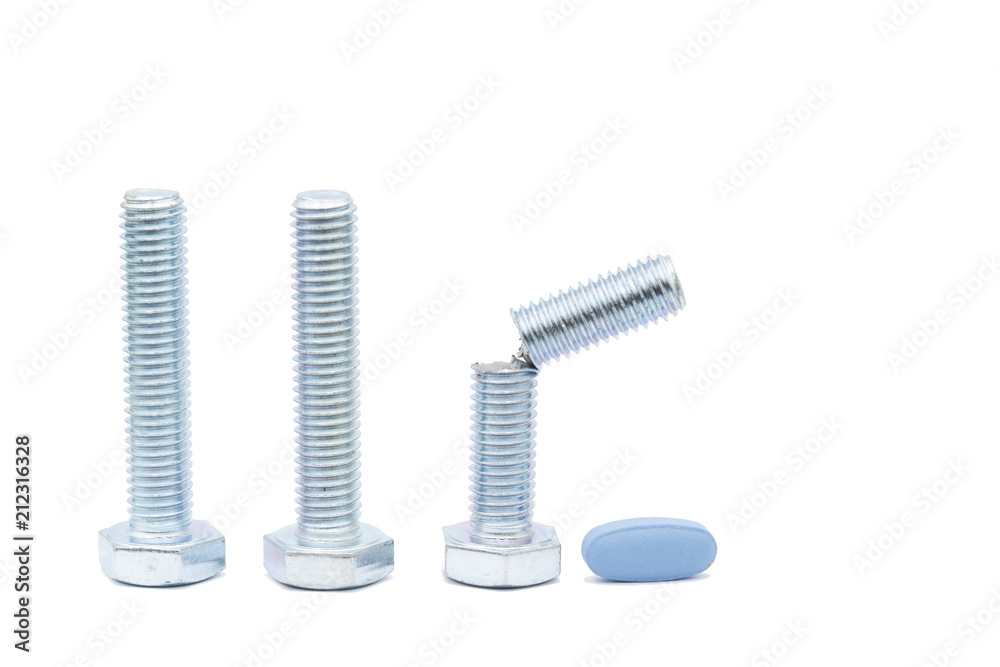 set of screw like abstract concept of male impotence set of screw like abstract concept of male impotence