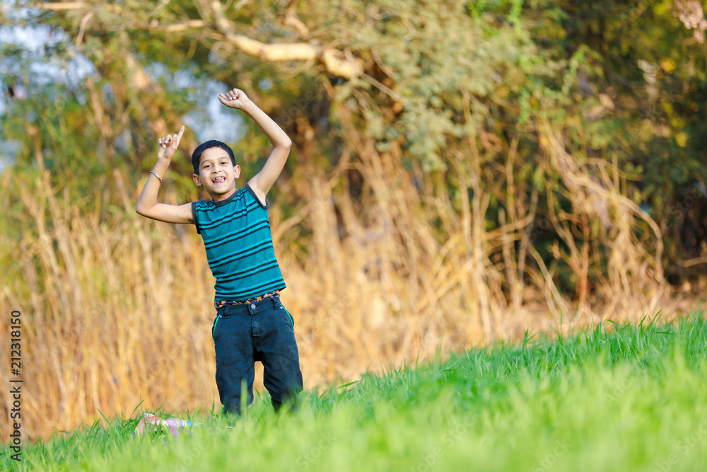 Rural indian child