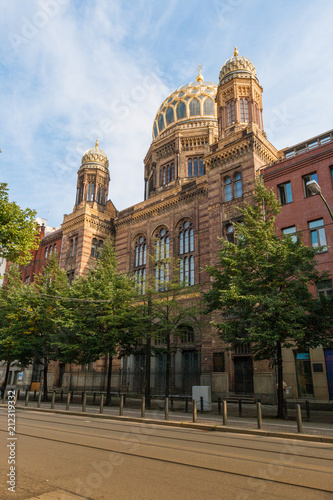 Particualar of the New Synagogue in Oranienburger Straße, Berlin