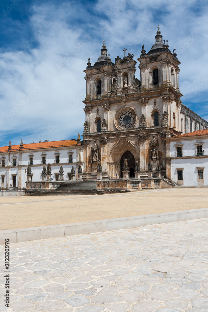 The Alcobaca monastery is a Unesco site in Portugal