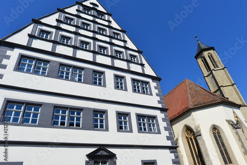 Spital und Spitalkirche in Rothenburg ob der Tauber  photo