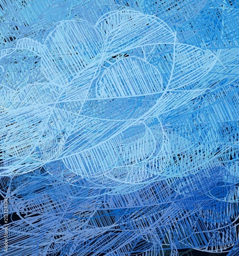 Abstract painting on canvas. Hand made art. Colorful texture. Modern artwork. Strokes of fat paint. Brushstrokes. Contemporary art. Artistic background image.