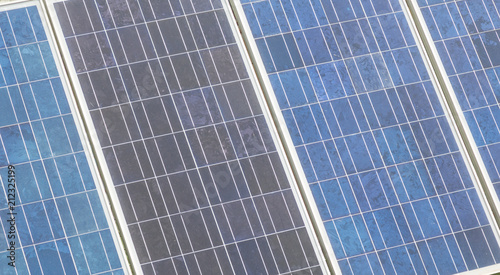 Wallpaper Mural Closeup of solar panels Torontodigital.ca
