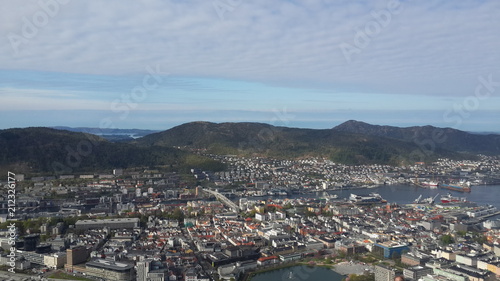 Panorama of Bergen...Norway