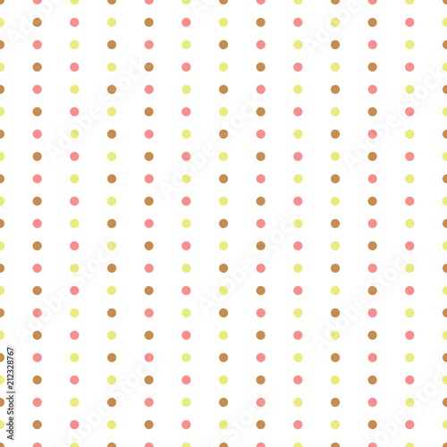 Dot seamless pattern for use as background