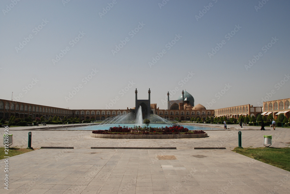Naqsh-e Jahan Square in Isfahan, Iran