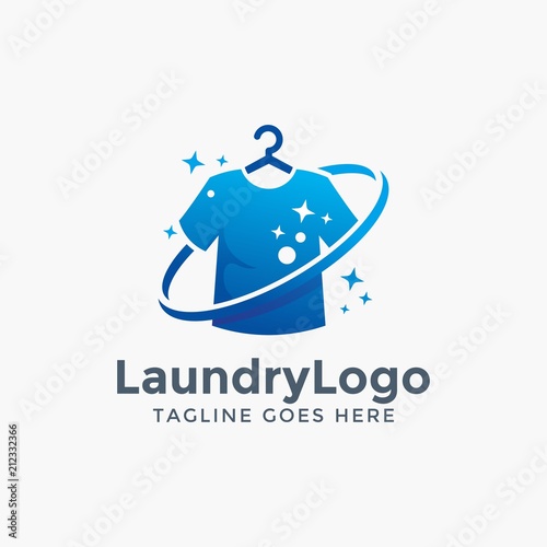 Modern Laundry logo design