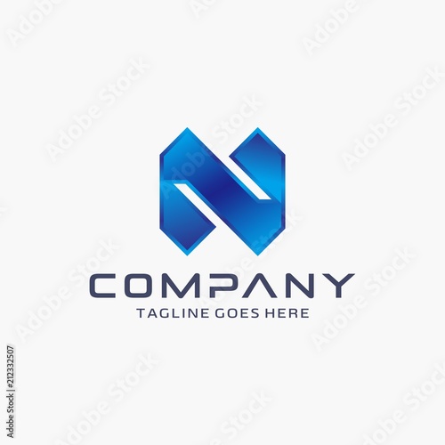Free Download Letter N logo - GFXLoad