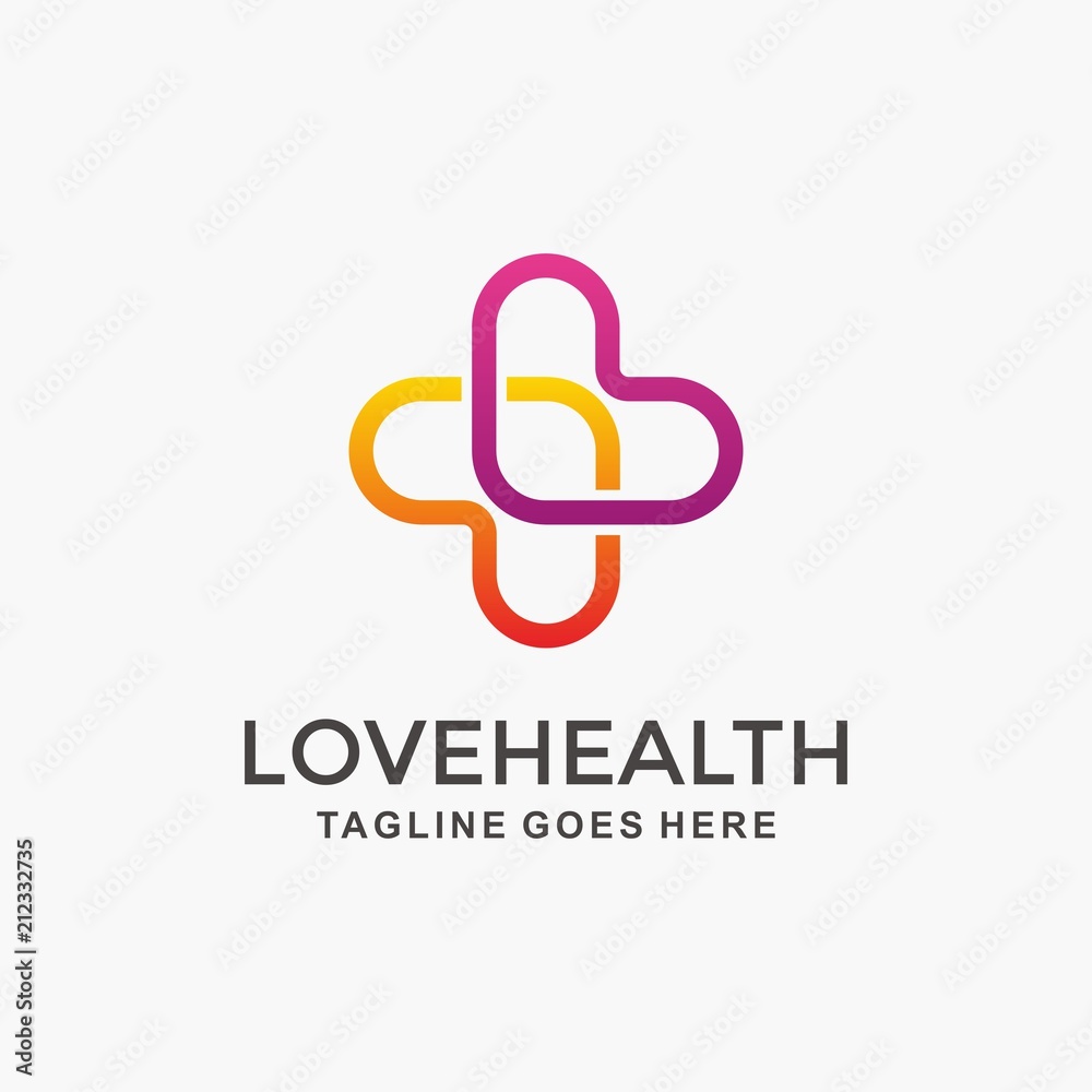 Health, pharmacy, medicine logo design Health, pharmacy, medicine logo design