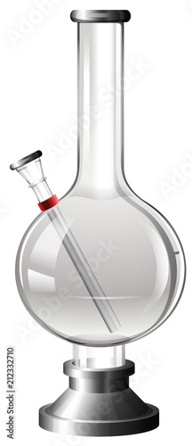 A vector of a marjiuana bong