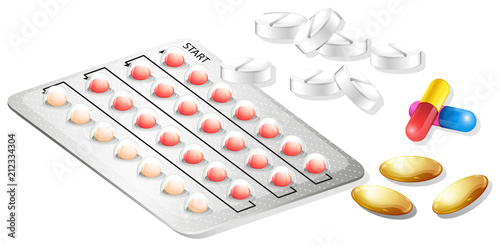 A Set of Drug and Tablet
