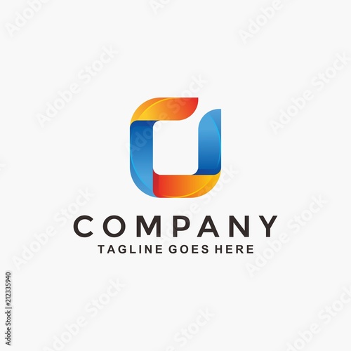 Free Download Modern abstract letter o logo design. Technology logo design. - GFXLoad