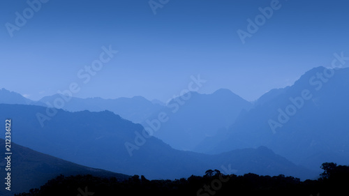 Corsican mountains