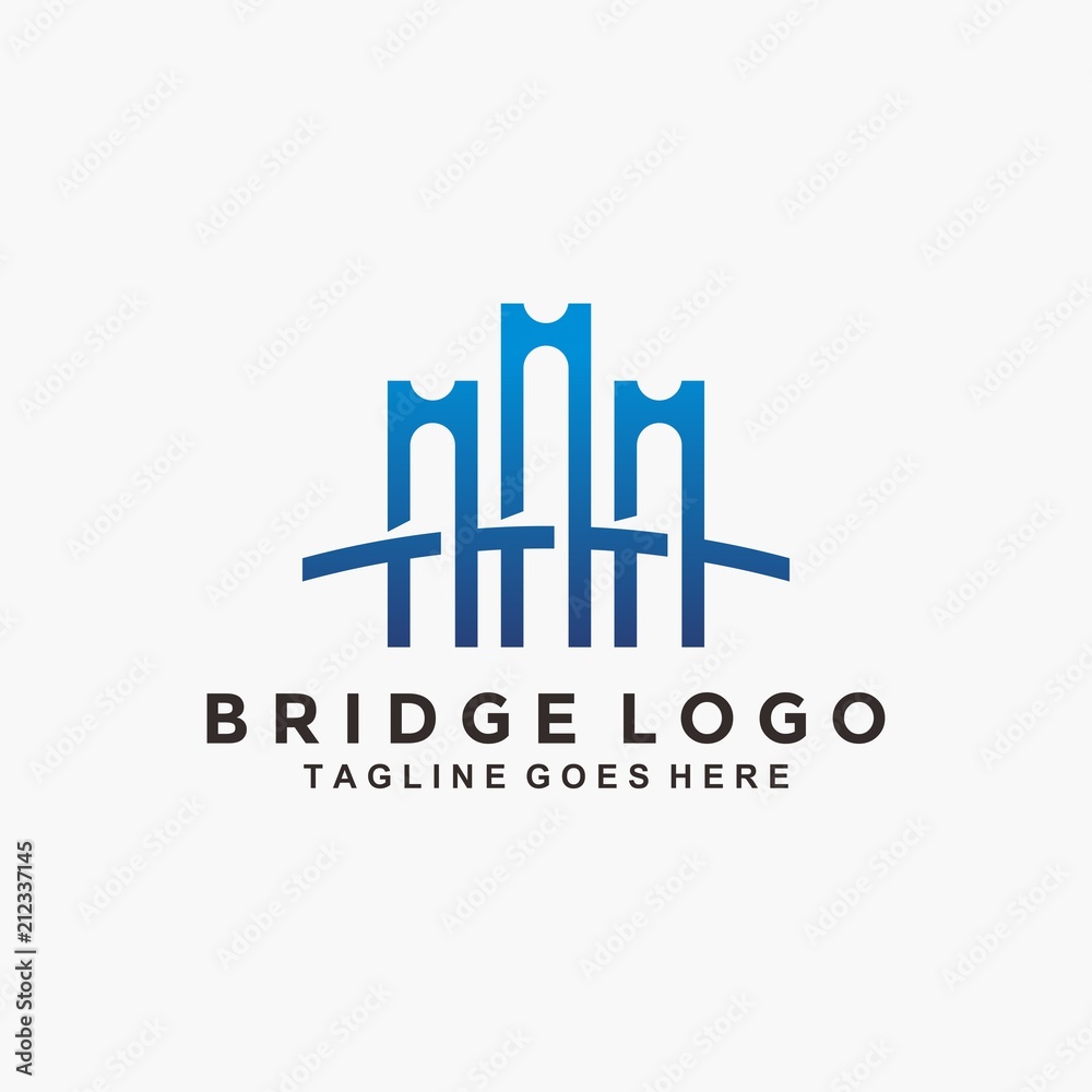 Blue bridge logo