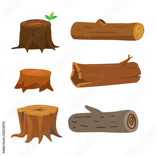 wood vector collection design