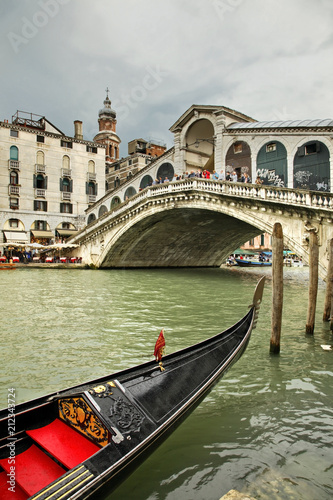 Rialto Bridge in Venice. Region Veneto. Italy © Andrey Shevchenko