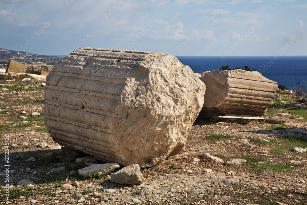 Ruins of ancient Amathus in Limassol. Cyprus Ruins of ancient Amathus in Limassol. Cyprus