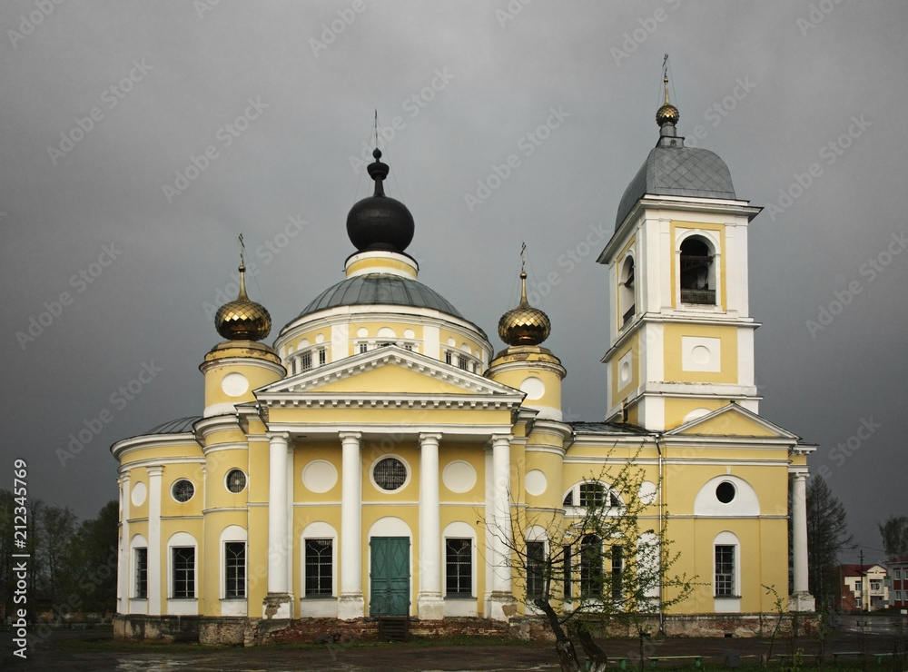 Cathedral of Assumption of the Blessed Virgin Mary in Myshkin. Russia