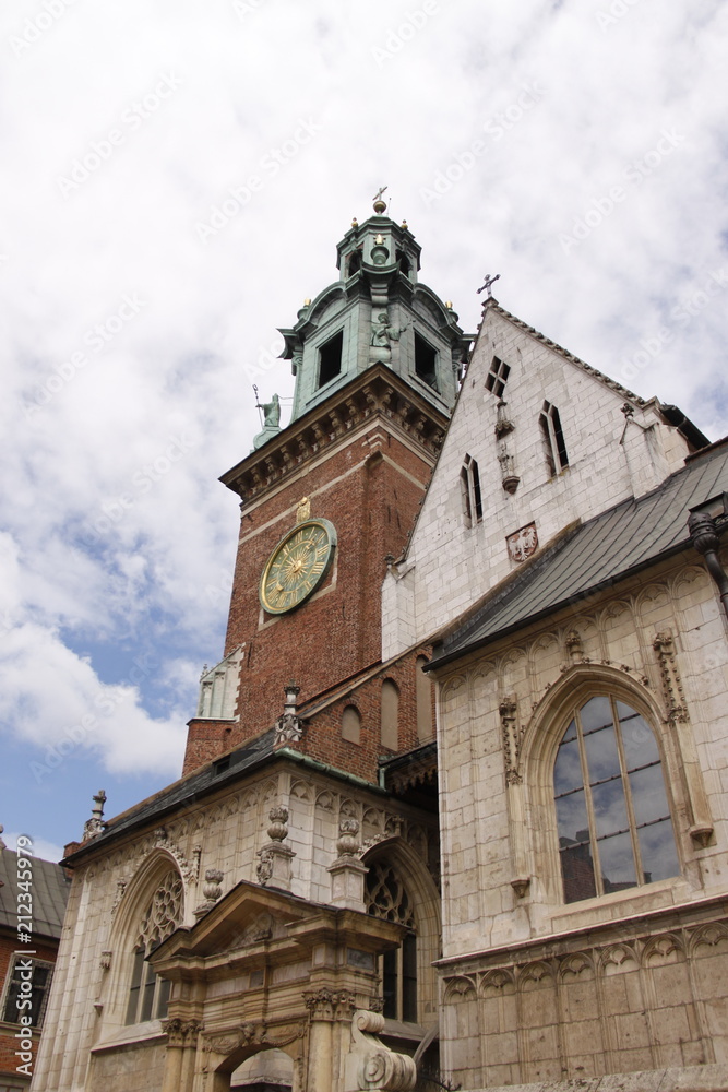 Basilique Wawel à Cracovie, Pologne	