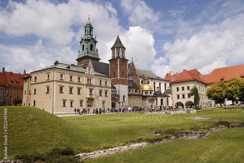 Basilique Wawel à Cracovie, Pologne 