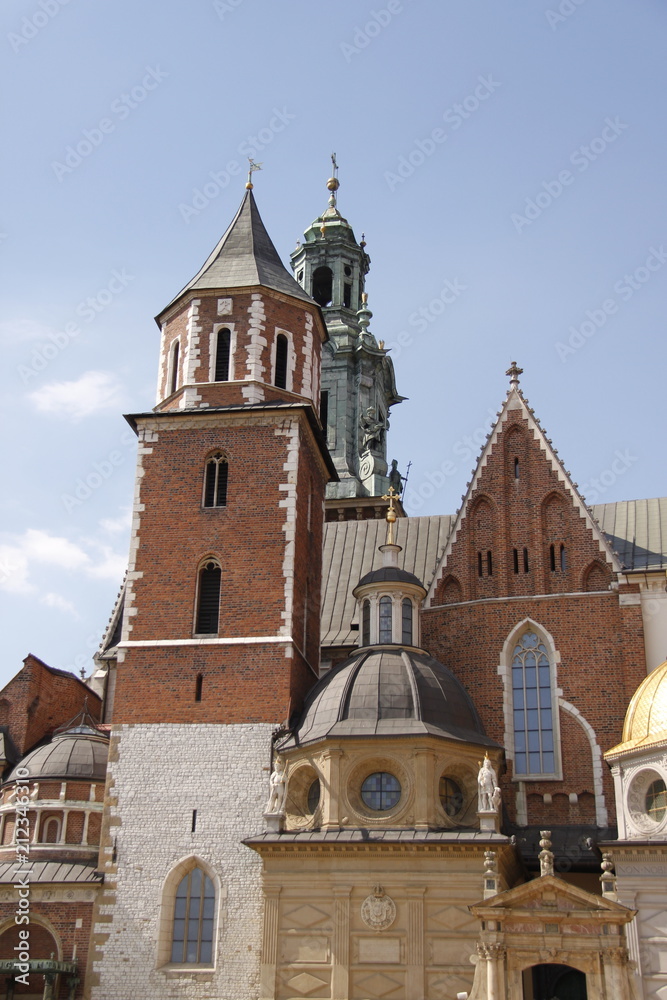 Fototapeta premium Basilique Wawel à Cracovie