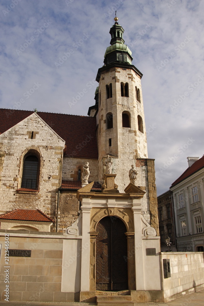 Eglise Saint André à Cracovie, Pologne