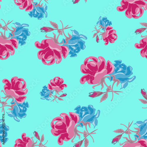Cute abstract seamless pattern