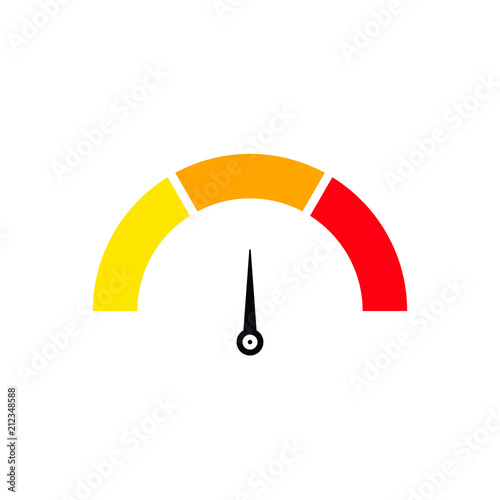 meter scale vector