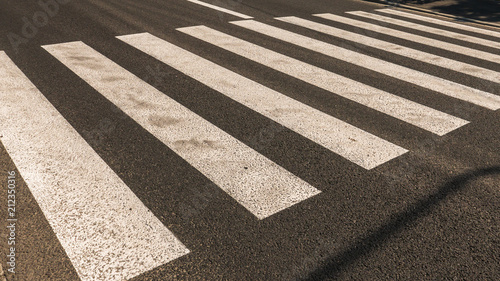 Road markings for pedestrians