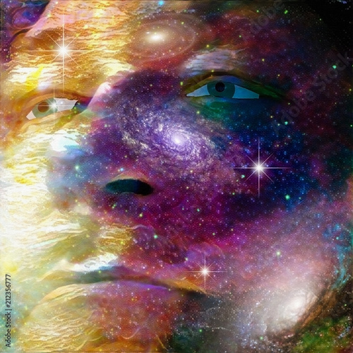 Fototapeta Naklejka Na Ścianę i Meble -  Face of universe