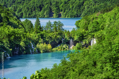 National Park Plitvice Lakes. Croatia.