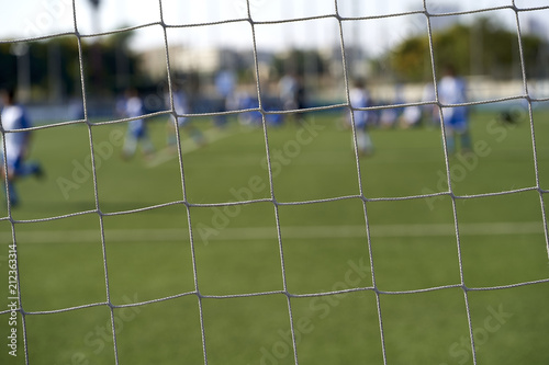 Artificial grass stadium in spain