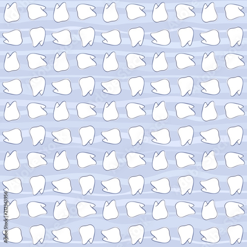 Dental seamless colored pattern