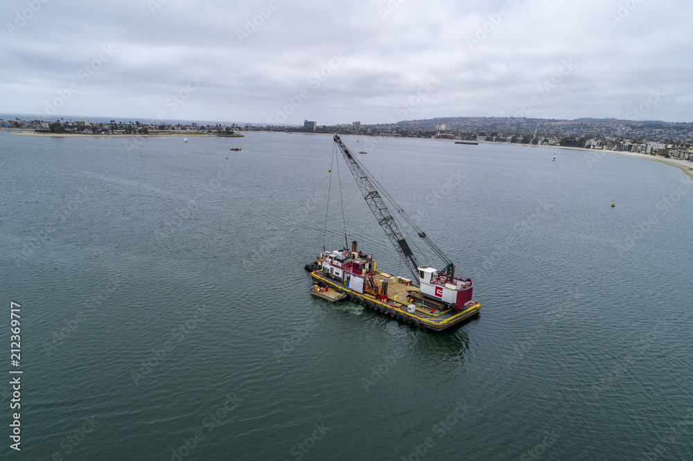Dredging Barge California