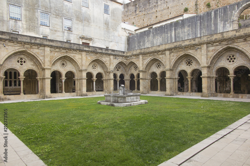 The Old Cathedral of Coimbra, (Se Velha de Coimbra).