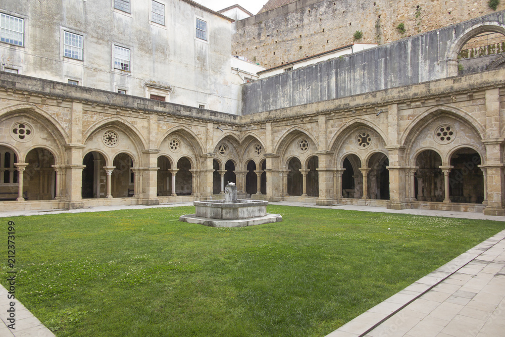 The Old Cathedral of Coimbra, (Se Velha de Coimbra).